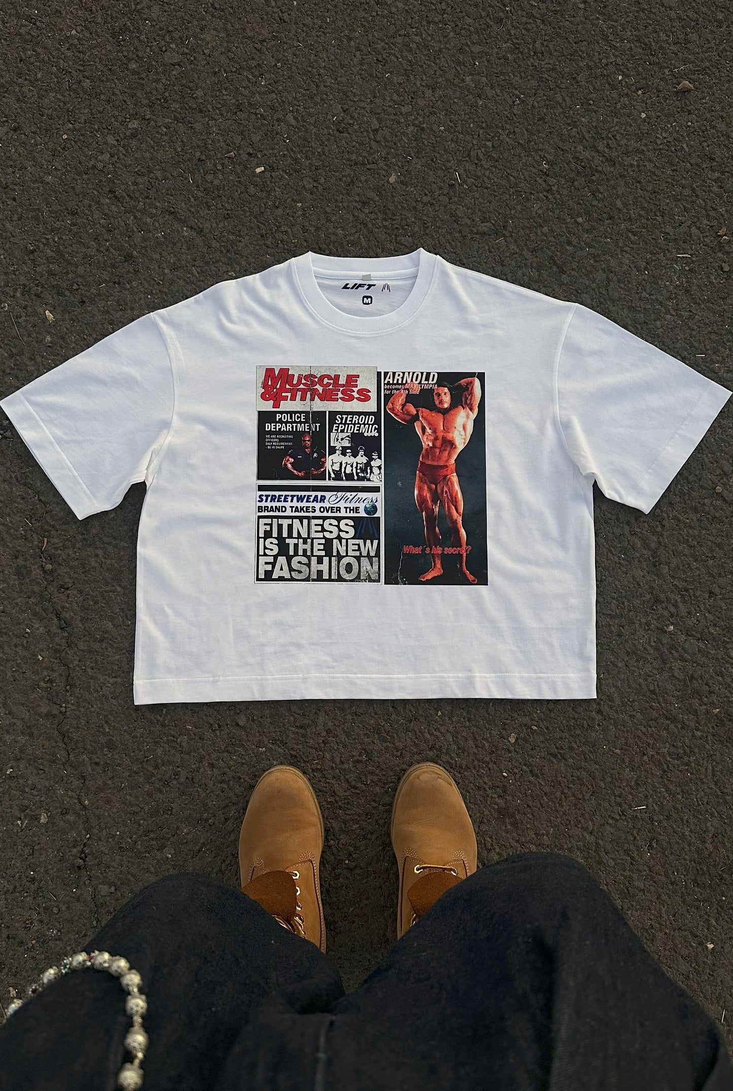 FITNESS MAGAZINE TEE