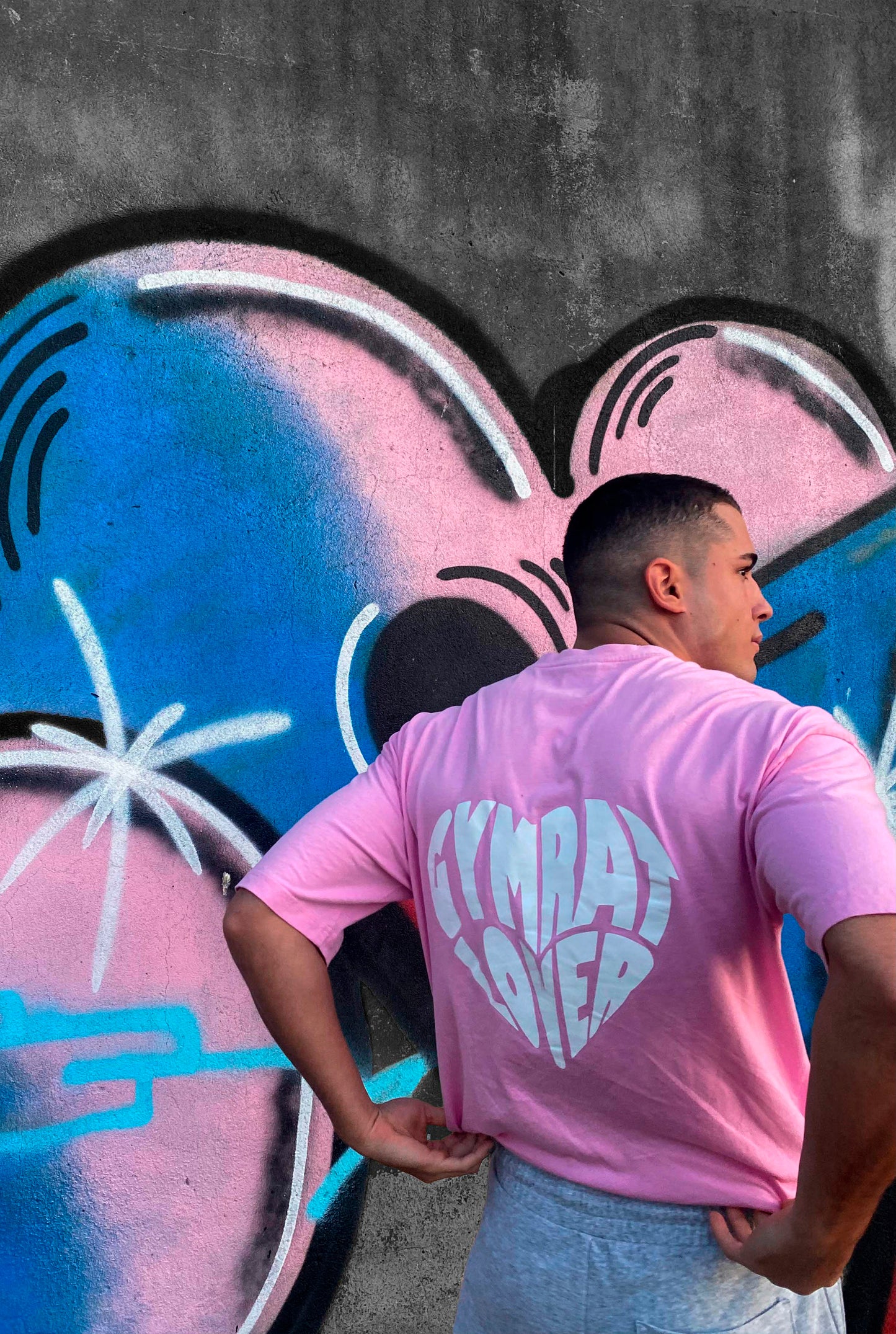 GYMRAT LOVER CAMISETA OVERSIZE